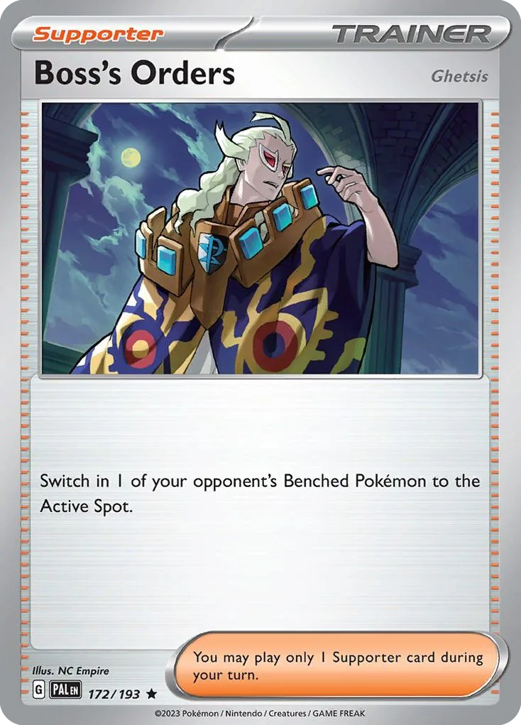 Boss's Orders (Ghetsis)